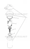 DESAGÜE ASSEMBLY SL 650 B954058 (4930483048C007)