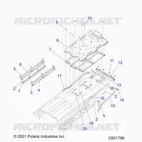 CHASSIS, REAR ASM.