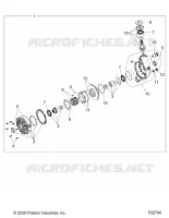 TREN, FRONT GEARCASE INTERNALS