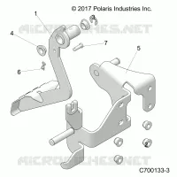 BRAKES, PEDAL AND CILINDRO MAESTRO MOUNTING
