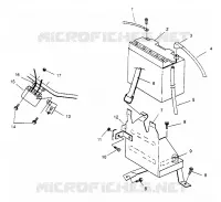 CAJA DE BATERIA  500 EFI 0952774, EFI SKS 0952574,   EFI SKS PT 0952974, and EU (4929052905C008)
