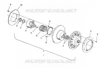 accionado de embrague ASSEMBLY 500 EFI / 0930674 and  500 EFI SKS / 0930574 (4922962296024A)