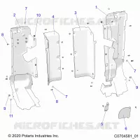 CARROCERÍA POSTERIOR CLOSEOFF, SIDE PANELS