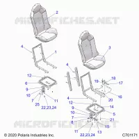 ASIENTO ASM. AND SLIDER