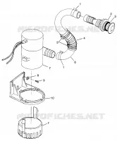 BOMBA DE ACHIQUE HURRICANE B964466 and  Intl. HURRICANE I964466 (4935733573B011)