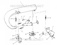 SISTEMA DE ESCAPE SPORT 0950443, SPORT TOURING 0950243  and EUROPEAN SPORT TOU (4928822882C008)
