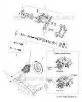 BRAKES, CALIPER, REAR