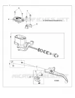 BRAKES, FRONT BRAKE LEVER AND CILINDRO MAESTRO