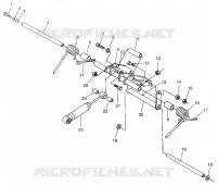 TRASERO ARM PAR WIDETRAK GT 0972061 and EUROPEAN WIDETRAK GT E972061 (4938173817B008)