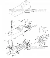 ASIENTO Y tanque de gas ASAMBLEA XLT 0950756, XLT SKS 0950556,  XLT SKS EURO E950 (4928842884A008)
