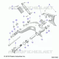 SUSPENSION TRASERA ASM.