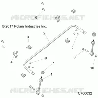 SUSPENSIÃ“N DELANTERA STABILIZER BAR