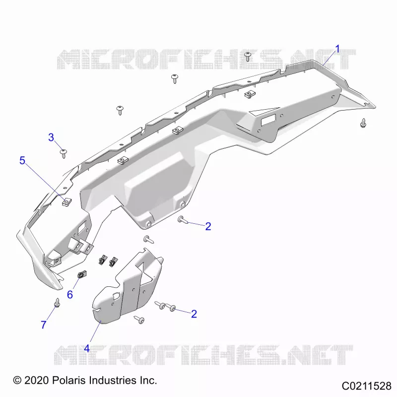 CARROCERÍA POSTERIOR BUMPER