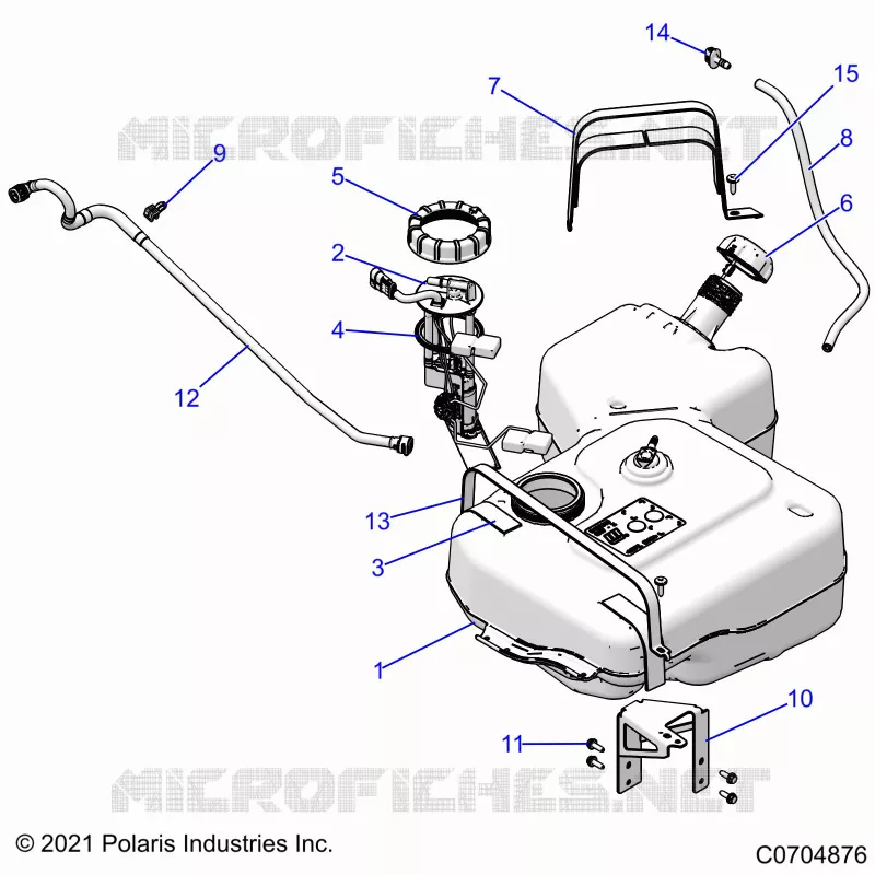 SISTEMA DE COMBUSTIBLES, FUEL TANK