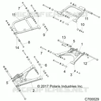 SUSPENSION TRASERA CONTROL ARMS