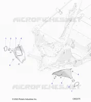 CHASIS, TIE ROD BOOT ASM.