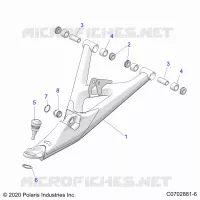 SUSPENSIÃ“N DELANTERA CONTROL ARMS LOWER