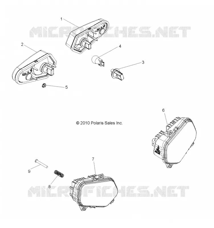 FAROS, LUZ DE LA COLAS and BULBS