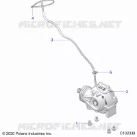 TREN, GEARCASE MOUNTING, FRONT