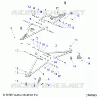 SUSPENSIÃ“N DELANTERA CONTROL ARMS