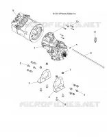 DRIVE TRAIN, MOTOR AND CAJA DE ENGRANAJES MOUNTING