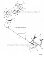 TREN, THROTTLE PEDAL