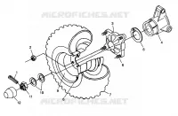 Tracción trasera SPORTSMAN 500 W969244 and SWEDISH SPORTSMAN 500 S969244 (4936093609C008)