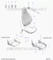 ASIENTO (PASSENGER) AND SEAT BELT MOUNTING