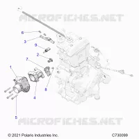 ENGINE, CUERPO DE MARIPOSA AND FUEL RAIL