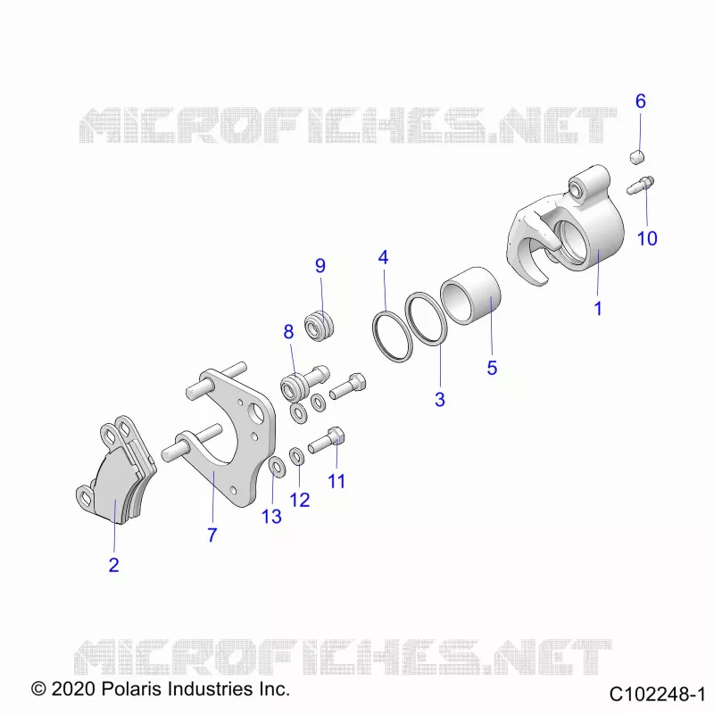 BRAKES, BRAKE PINZA FRENO DELANTERA