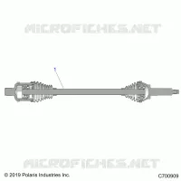 TREN, REAR HALF SHAFT