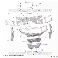 CAPUCHA AND FRONT FACIA