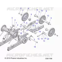 SUSPENSION TRASERA, ARTICULATING