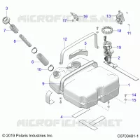 SISTEMA DE COMBUSTIBLES, FUEL TANK