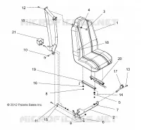 ASIENTO, RIGHT, FRONT