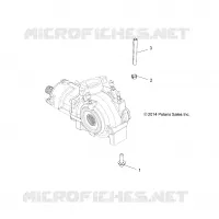 TREN, GEARCASE MOUNTING, FRONT