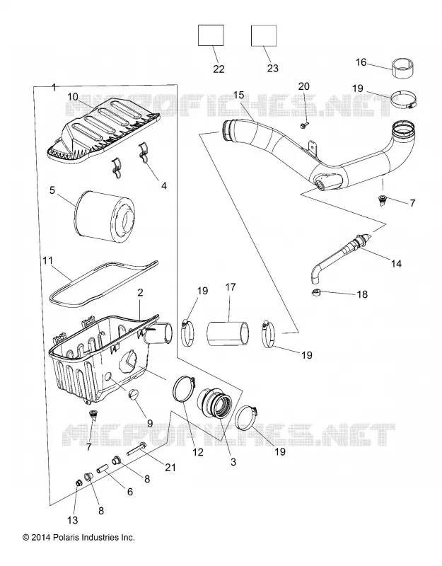 ENGINE, TOMA DE AIRE SYSTEM