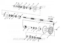 MEDIO TRANSMISION ASSEMBLY (4917741774025A)