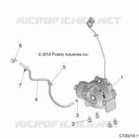 TREN, FRONT GEARCASE MOUNTING