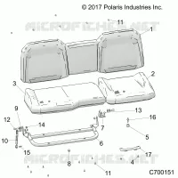 ASIENTO ASM. REAR