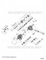 DRIVE TRAIN, PRINCIPAL GEARCASE INTERNALS (TO 9/30/2019)