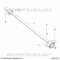 TREN, REAR PROP SHAFT