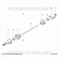 DRIVE TRAIN, DRIVE EJE TRASERO