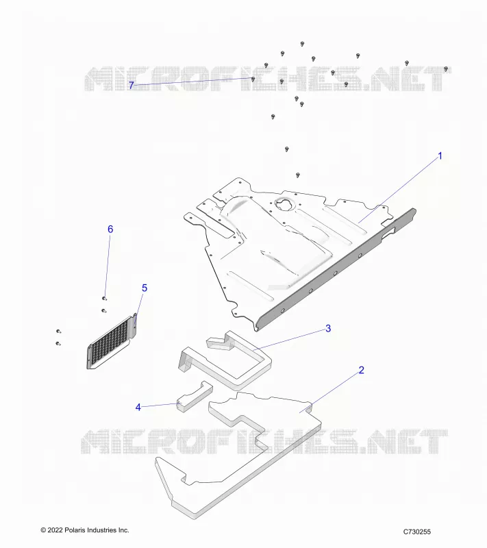 ENFRIAMIENTO PT, CLOSEOFF PANEL AND FOAM