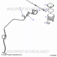GOBIERNO, CONTROLS, THROTTLE ASM. AND CABLE