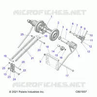 SUSPENSION, TRASERO ARM PAR