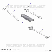 TREN, FRONT, MID, REAR PROP SHAFT