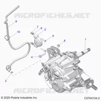 TREN, MAIN GEARCASE MOUNTING