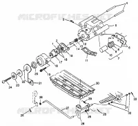 FRENO TRASERO Scrambler 400L W97BC38C (4939893989C004)