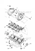 CAJA DEL CIGÜEÑAL ASSEMBLY  SL 750 B954070 (4930523052B013)
